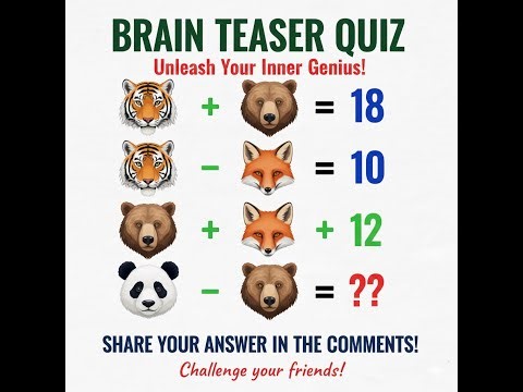 MATHEMATICS QUIZ SOLVE | Math Quiz Questions with Answers | Easy & Tricky Maths