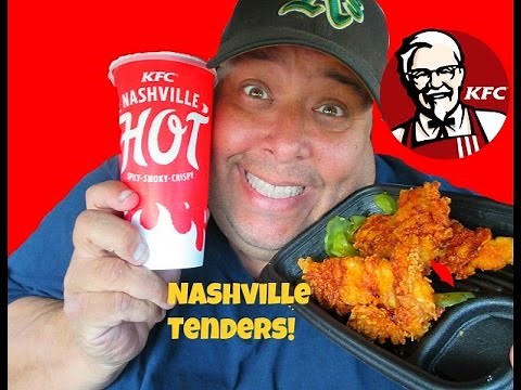 KFC® Nashville Hot Chicken Tenders REVIEW!