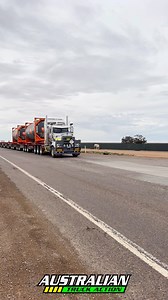 Symons Clark Logistics Kenworth T909 Super Quad road train heading to the rail yard at Pimba. #truck #kenworth #roadtrain | Australian Truck Action