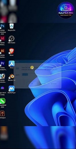TASKMGR Run Command 😲 | Windows Trick | 1 Second Mein Task Manager Open Kare!
