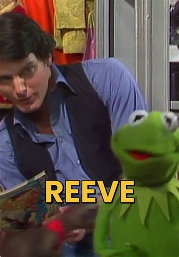 Who remembers Christopher Reeve on The Muppet Show? #ChristopherReeve #Superman #TheMuppets #TheMuppetShow #KermitTheFrog