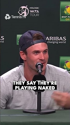 Jannik Sinner Playing 'Naked' 😱
