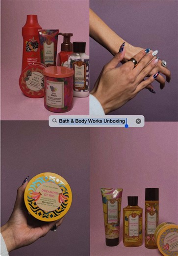 Unboxing the Brazilian-Inspired Viva Collection from Bath & Body Works