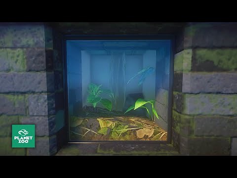 Tiny Exhibits for Spiders | Planet Zoo Speed-Build
