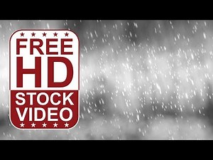 Free Stock Videos – winter scene snow storm blizzard on black background