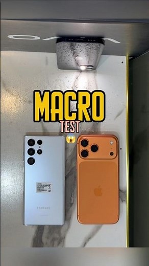 Sugar Macro Test 😱 iPhone 17 Pro Max vs S22 Ultra