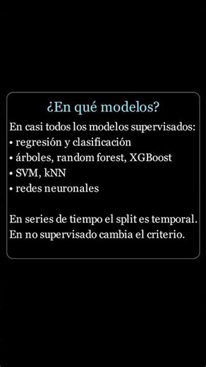 Train Test Validation explicado 🚀 #DataScience #MachineLearning #IA #fyp #viral #tutorial