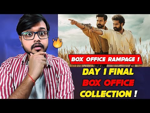 RRR Day 1 Official Box Office Collection | Worldwide | Hindi | SS. Rajamouli
