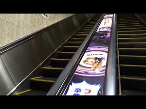 福岡市営地下鉄博多駅の速度が違う上りエスカレーター