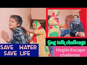 #like Save Water💦Save Life|Gag Hogtie Challenge||Social Awareness||Escape Challenge||Manya Creation