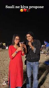 Saali ko kiya propose 🥰❤️🥀.. #explore #funny #saali #propose #dosti #shaadi #trendingshorts #love