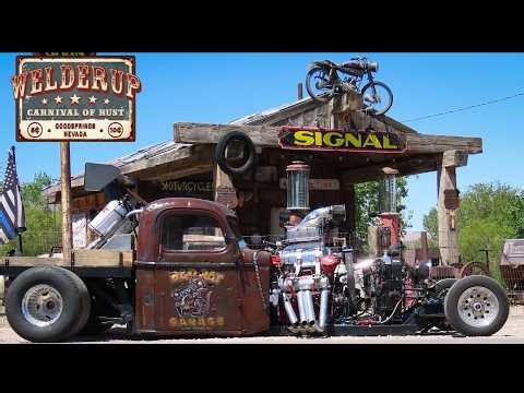 Welder Up Carnival of Rust Rat Rod Show 2026 Full Walk through the Epic Event in Goodsprings NV.