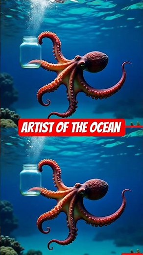 Octopus | The Genius of the Ocean #facts #shorts