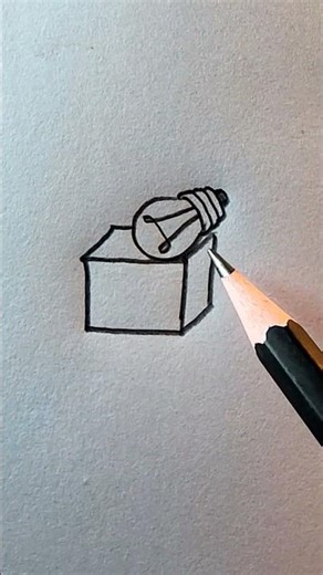 Learning basic 3d drawing #3ddrawing #easydrawing #artworld