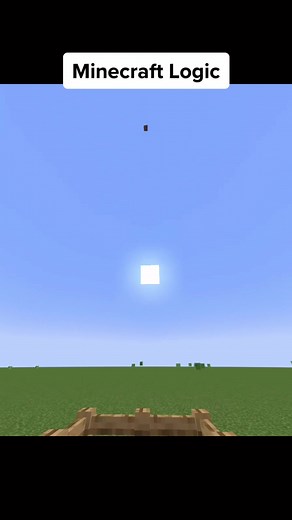 Minecraft Logic makes no sence! 😂 #minecraft #mc #gaming #minecraftmemes #minecraftfunny #minecrafthacks #minecraftfunnymoments #funny #carrotprod