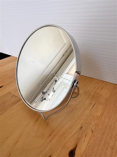 Vintage 2 Sided Hand Mirror - Etsy