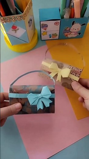 Easy idea. Tips and tricks. Making things with paper #diy #shorts #diy #youtubeshorts #craft #art...