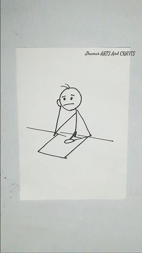 Exam tension 🫨#exam #exampreparation #study #students #art #artandcraft #artdrawing #drawing #colors