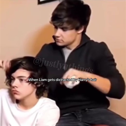 It’s the way Liam would play with Harry’s hair and Harry rarely reacted 😂❤️💚 #onedirection #liampayne #harrystyles #justiceforliam #foryourpage