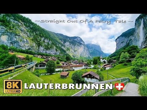 Lauterbrunnen Switzerland 8K
