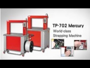 TP-702 Mercury Automatic Strapping Machines - TRANSPAK