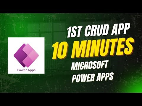 Create Your First Power Apps Canvas App Using Excel (Step by Step)