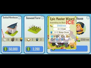 TownStar - Beginners - Make Ice Blocks, Seafood Storage, and Shrimp