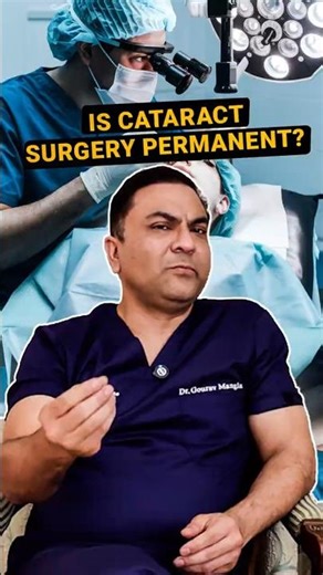 Vision Problem After Cataract Surgery? | Dr. Gaurav Mangla explains #cataractsurgery