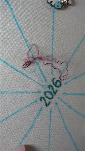 First Embroidery Journal Icon of 2026 - The Rose Parade #embroidery #roseparade