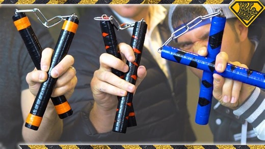Build Ninja Turtle nunchucks on a budget