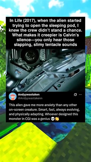 In Life (2017), when the alien started trying to open the sleeping pod, I knew the crew didn't stand | Movie Gossip