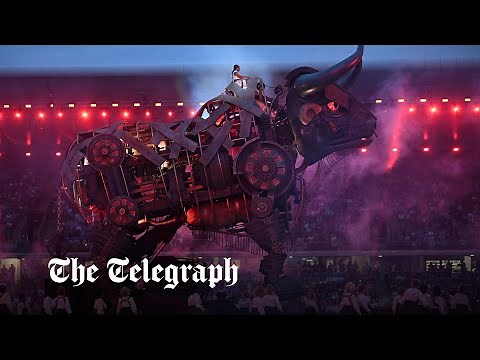 Commonwealth Games: Red arrows and a raging bull kick off games in opening ceremony