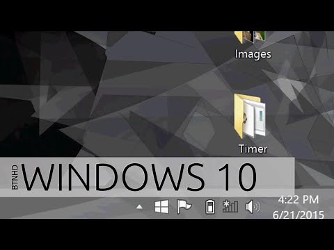 How To Remove Windows 10 Tray Item!