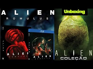 UNBOXING: Blu-ray " Alien: Romulus e Coleção " Alien".