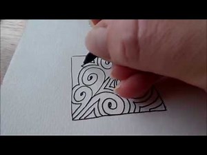 How to draw tanglepattern Opus