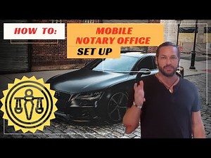 How I Set Up My Mobile Office. Notary Signing Agent Car Printer Set Up