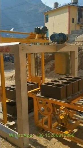 fully automatic hydraulic cement concrete hollow brick making machine price for sale for blocks