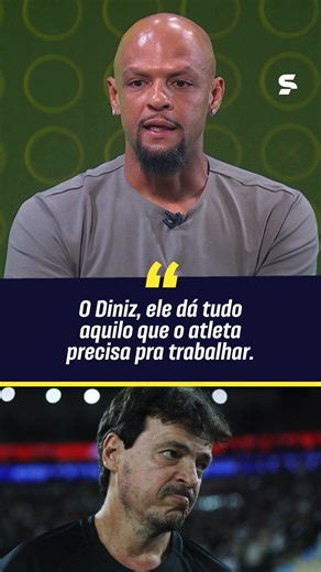 BAITA TREINADOR! 😎 Felipe Melo falou sobre como o Diniz consegue controlar o vestiário e vencer tudo. Concorda com nosso craque? *Contém legenda automática #FechamentoSportv #CopaDoBrasilNoSportv #Fluminense #Vasco #FutebolBrasileiro #FLUxVAS | sportv