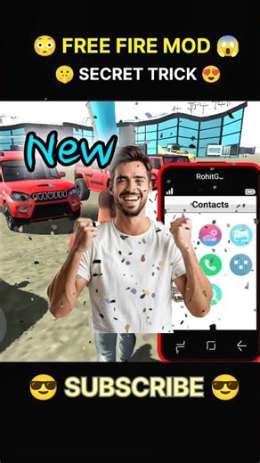 Indian bikes 3D 😱 how to add 🔥 free fire mod 🥳 #shorts #shorts