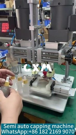 CX1-BZG Semi auto multi bottles capping machine