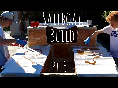 Building A Sailboat From SCRATCH | Ep.5 - Adding The Fiberglass