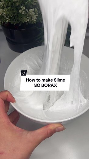 No Borax Slime: Easy DIY Recipe with Contact Solution