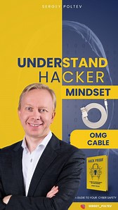 🚨 OMG Cable: The Innocent-Looking Tool Hackers Use to Steal Your Data 🚨 Cost: Under $100 What it does: 🔌 Looks like a regular iPhone charging cable 💻 Contains a hidden microcomputer (implant) 🔐 Can take control of your device, steal data, and record keystrokes without your knowledge Hackers use tools like the OMG Cable to compromise devices. They may leave these cables in public places like coffee shops or conferences for unsuspecting people to use. Once plugged in, your device is at risk. 