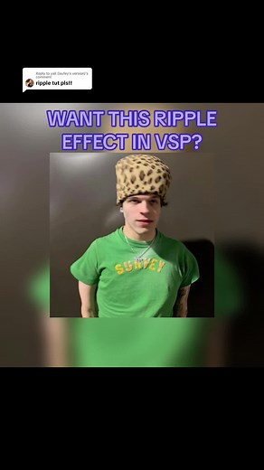 Create Ripple Effect in VSP: Step-by-Step Guide