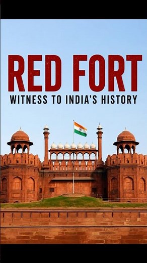 Red Fort: The Fort That Changed India 🇮🇳 #history #didyouknow #indianhistory #redfort