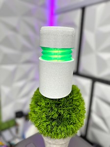 LAMP KIT LED 001 BAMBU LAB 💡 🪀Filament: PLA Transparent & Merable bambulab 📹⏰ Print Time : 6,3h🖨️Printer: A1 💻Slicer:Bambu Studio〰️Layer Height 0.2 mm 🌀10% Infill.🔱 No Supports | Print Warriorr