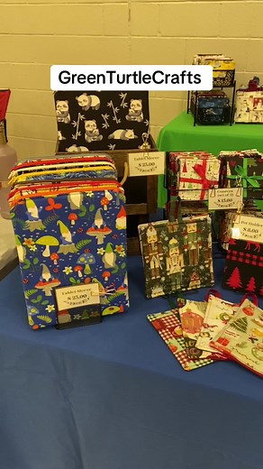Our yearly craft fair at work and a great time to hang out with my son (who I put to work!) #greenturtlecrafts #holiday #gifts #tiktokshop