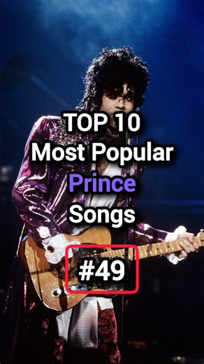 Global Music TOPs | TOP 10 Most Popular Prince Songs #princeandtherevolution #music #popmusic #80smusic #90smusic | Instagram