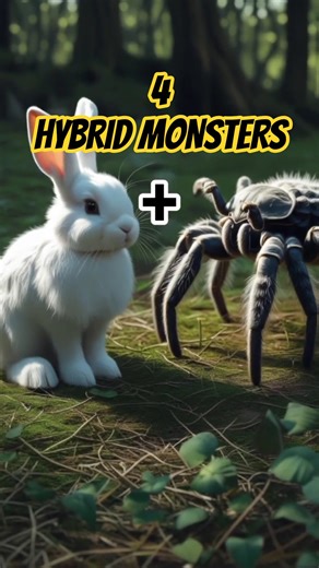 4 Mind-Blowing Hybrid Monsters You Won’t Believe Exist! 😱🔥