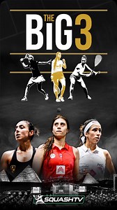 7.6K views · 29 reactions | SQUASHTV presents: 홏홝홚 혽홞활 홏홝홧홚홚  A six-part documentary series featuring three of the best female squash players ever is on its way later today 朗 Watch the first episode, available on our YouTube channel from 6pm ️ | PSA Squash Tour | Facebook